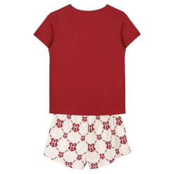 Summer Pyjama Harry Potter Red Lady Dark Red