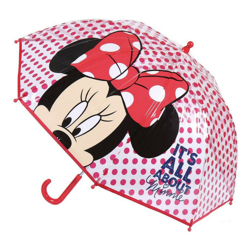 Umbrella Minnie Mouse Red (Ø 71 cm)