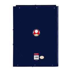 Folder Super Mario Navy Blue A4