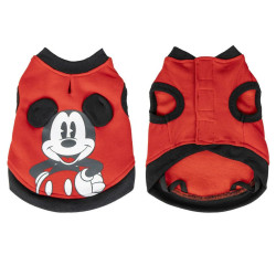 Dog Sweatshirt Mickey Mouse XS Red