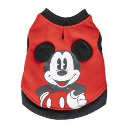 Dog Sweatshirt Mickey Mouse M Red