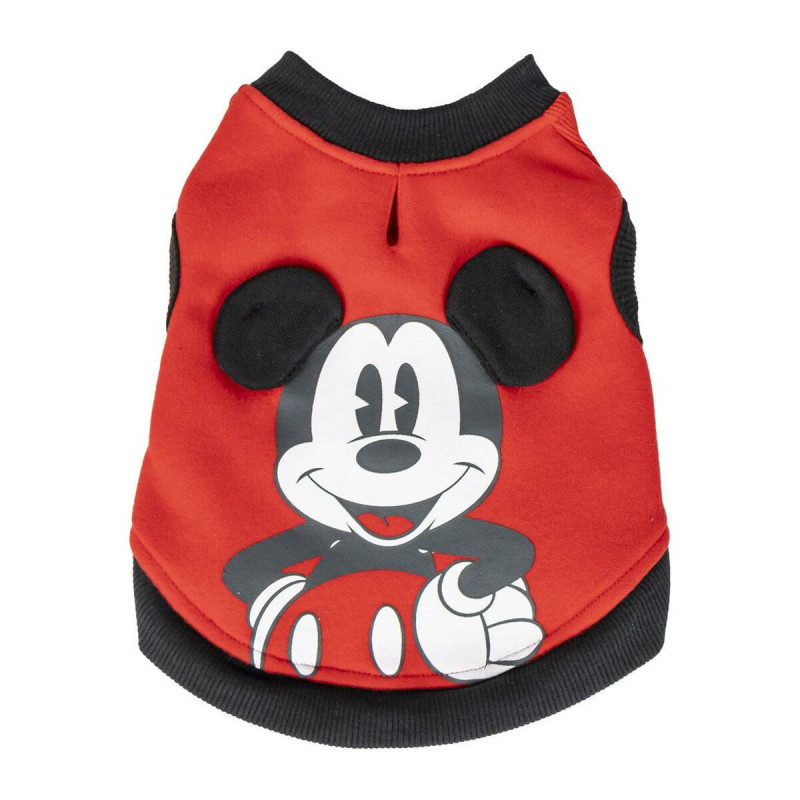 Dog Sweatshirt Mickey Mouse M Red