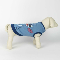 Dog Sweatshirt Stitch M Blue