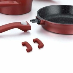 Cookware Royalty Line ES2014M Burgundy 14 Pieces