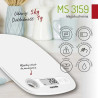 kitchen scale Adler MS 3159W White 5 kg