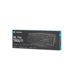 Keyboard Natec TROUT Black