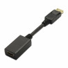 DisplayPort to HDMI Adapter NANOCABLE 10.16.0502 15 cm Black