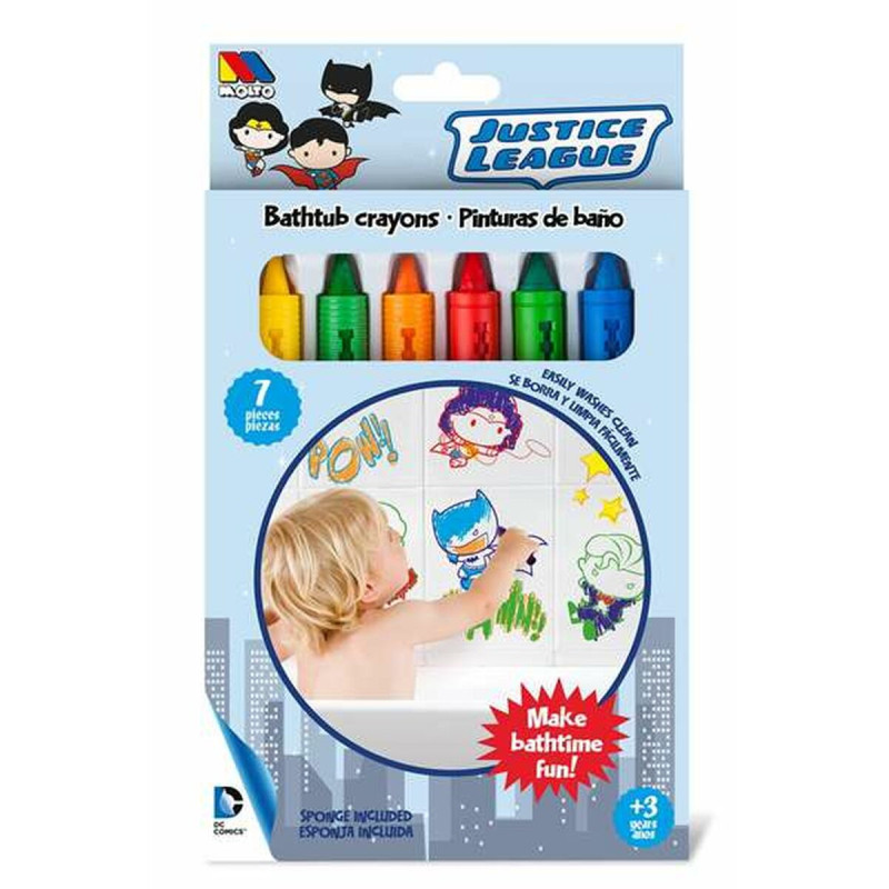 Coloured crayons Moltó 17747 Bath & Shower