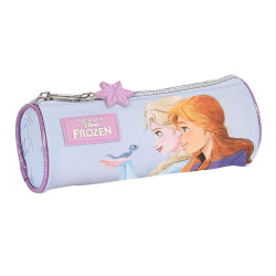 Cylindrical School Case Frozen Believe 20 x 7 x 7 cm Lilac