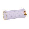 Cylindrical School Case Wish Lilac 20 x 7 x 7 cm