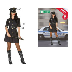 Costume for Adults DISFRAZ POLICIA  M-L Policewoman Size M/L