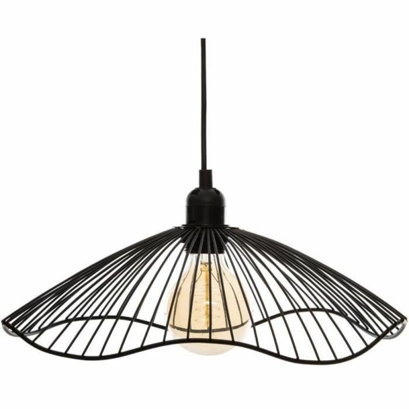 Ceiling Light Atmosphera Cháteau 40W Black Metal (Ø 34 x 15,5 cm)