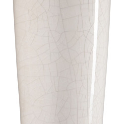 Vase 13 x 13 x 33 cm Ceramic Beige