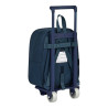 School Rucksack with Wheels F.C. Barcelona Blue (22 x 28 x 10 cm)