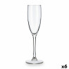 Champagne glass Luminarc Duero Transparent Glass (170 ml) (6 Units)