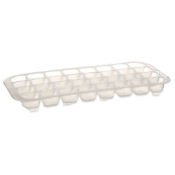 Ice Cube Mould Transparent polystyrene 15,5 x 3 x 33 cm (12 Units)