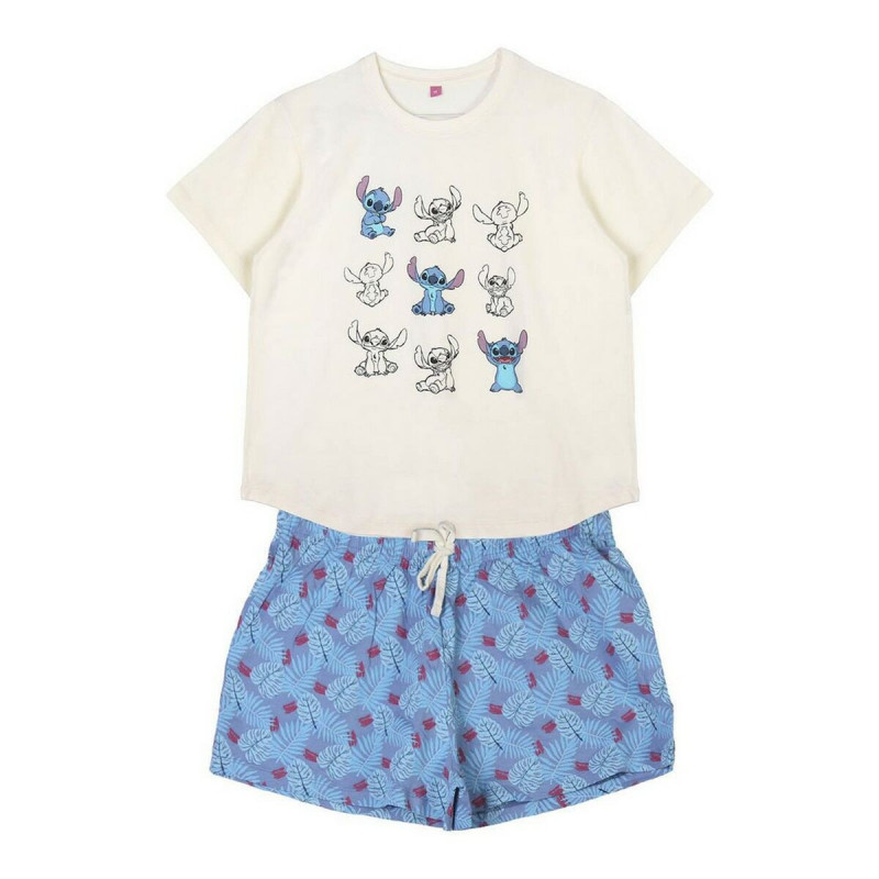 Pyjama Stitch Lady Blue