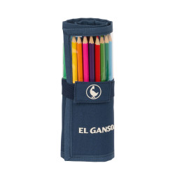 School Case El Ganso Classic Navy Blue 7 x 20 x 7 cm 27 Pieces