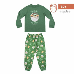 Children's Pyjama The Mandalorian Dark green