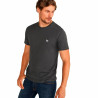 Men’s Short Sleeve T-Shirt Lee Patch Logo Grey