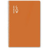 Notebook ESCOLOFI Orange Din A4 50 Sheets (5 Units)