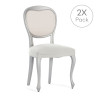 Chair Cover Eysa BRONX Soft green 50 x 5 x 50 cm 2 Units