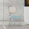 Chair Cover Eysa BRONX Aquamarine 50 x 5 x 50 cm 2 Units