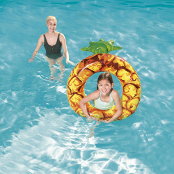 Inflatable Pool Float Bestway Pineapple Watermelon Ø 116 cm