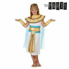 Costume for Children Th3 Party White Egyptian Woman (5 Pieces)