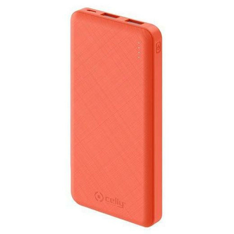 Powerbank Celly PBE10000OR Orange 5 V 10000 mAh