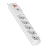 Power Socket - 5 sockets with Switch HSK Data F5 (5 m)