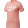 Women’s Short Sleeve T-Shirt Reebok Identity Logo Pink