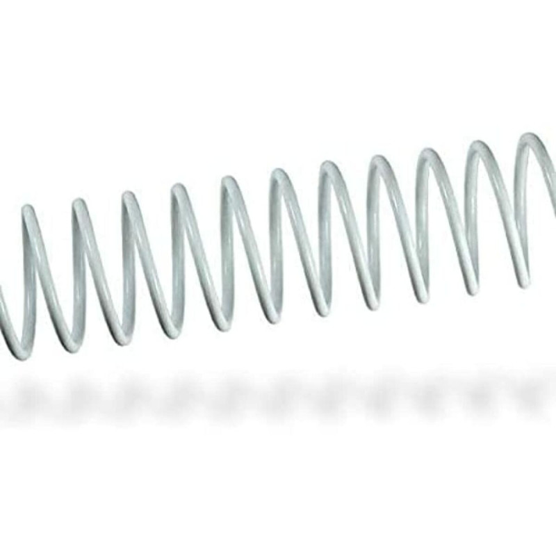 Binding Spirals Fellowes 50 Units White Metal Ø 28 mm