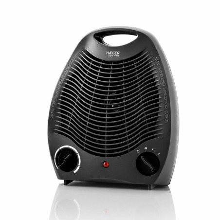 Portable Fan Heater Haeger FH-200.015A 2000 W Black