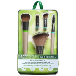 Set of Make-up Brushes Ecotools Daily Essentials Total Face Kit 8 Pieces