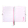 Diary with accessories Gorjuss Ruby wild Grey 25 x 25 x 2.8 cm