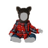 Costume for Babies Brown Wolf