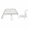 Grill Algon Chromed Rotating 40 x 45 x 10 cm