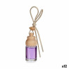 Car Air Freshener Lavendar Wood Glass 8 ml (12 Units)