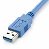 USB Cable Startech USB3SEXT5DSK Blue 1,5 m