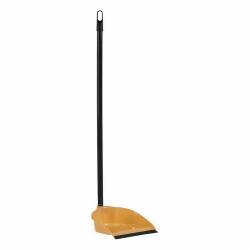 Dustpan Cream PVC Metal 22,5 x 87,5 x 23,5 cm (12 Units)