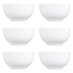 Set of Soup Bowls Luminarc Diwali White 14,5 cm (6 Pieces) (6 pcs)