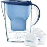 Filter jug Brita 2,4 L Plastic 2,4 L Blue Black