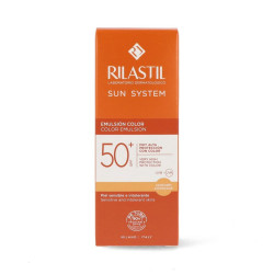 Sun Protection with Colour Rilastil Sun System Spf 50+ (50 ml)