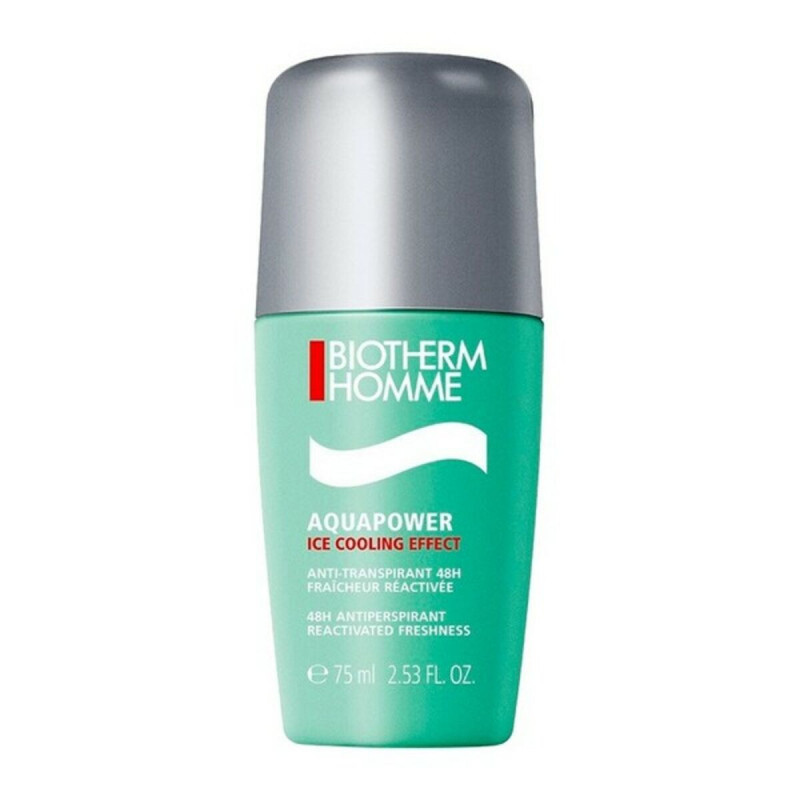 Roll-On Deodorant Aquapower Biotherm (75 g)