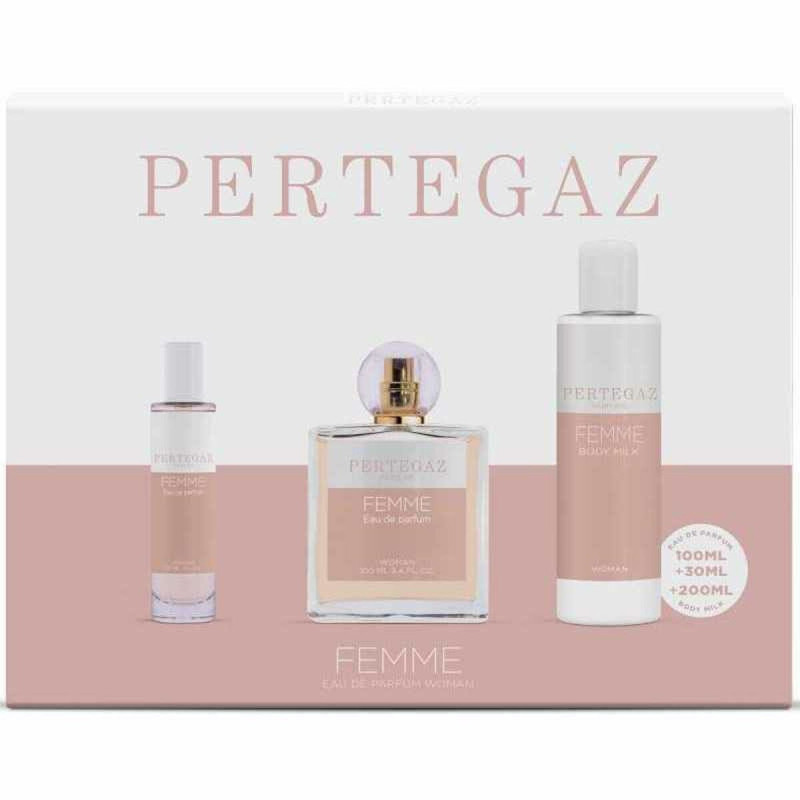 Women's Perfume Set Pertegaz EDP 3 Pieces