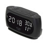 Alarm Clock Adler AD 1186 Black 18,2 x 8,8 x 7 cm