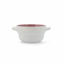 Bowl Quid Vita Peoni Pink Ceramic 500 ml (6 Units) (Pack 6x)