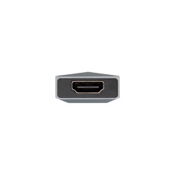 USB Hub Aisens ASUC-4P002-GR Grey 100 W (1 Unit)