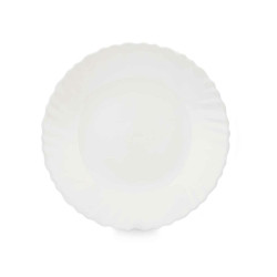 Dessert dish White Glass 19 x 2 x 19 cm (24 Units)